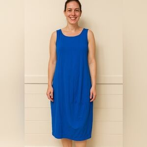Blue Sleeveless Women's Top